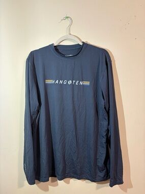 Hang Ten men's long-sleeve sun protection shirt medium UPF 50+ UV protection